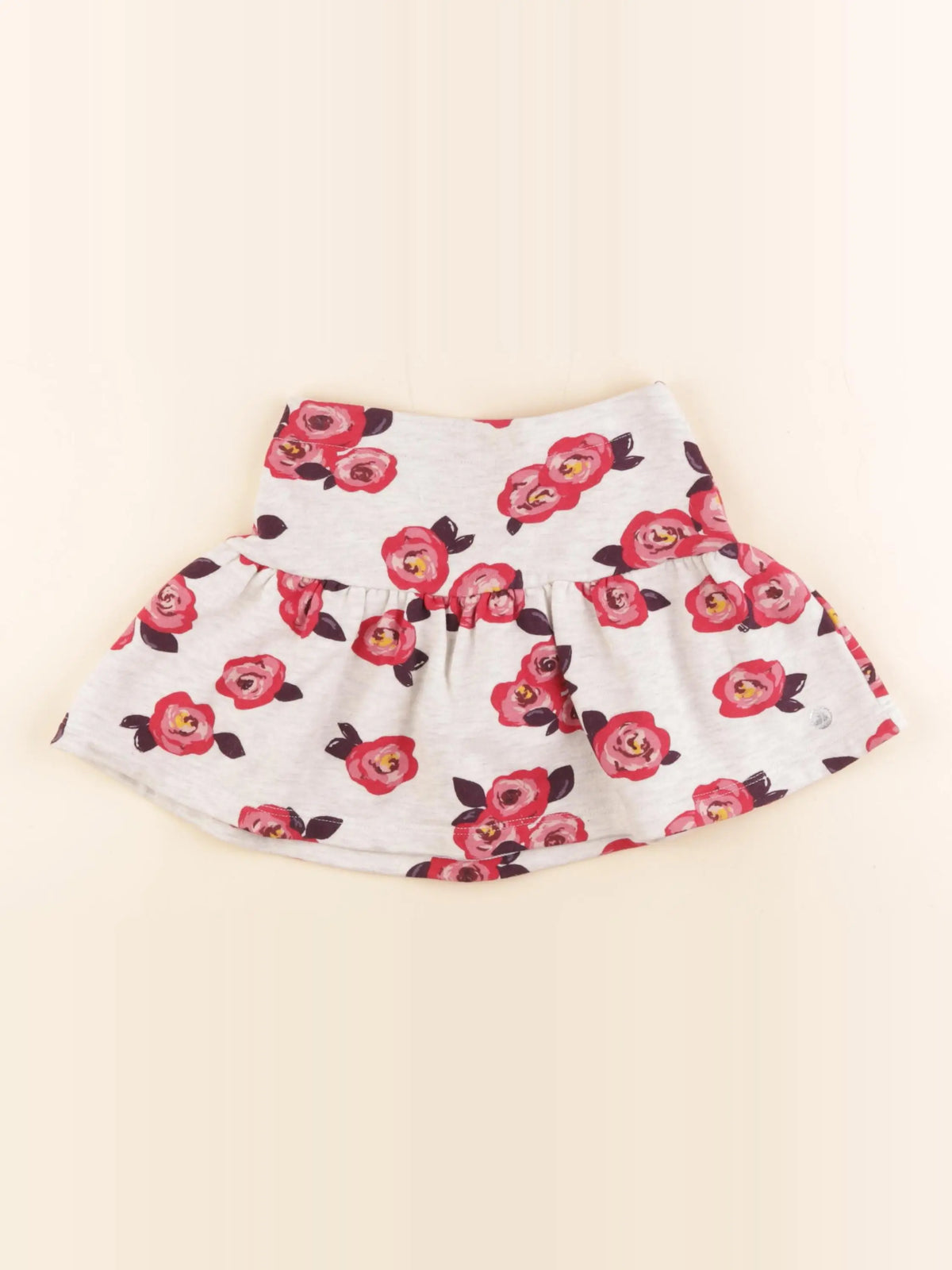 Petit Bateau - jupe gris - 6 ans