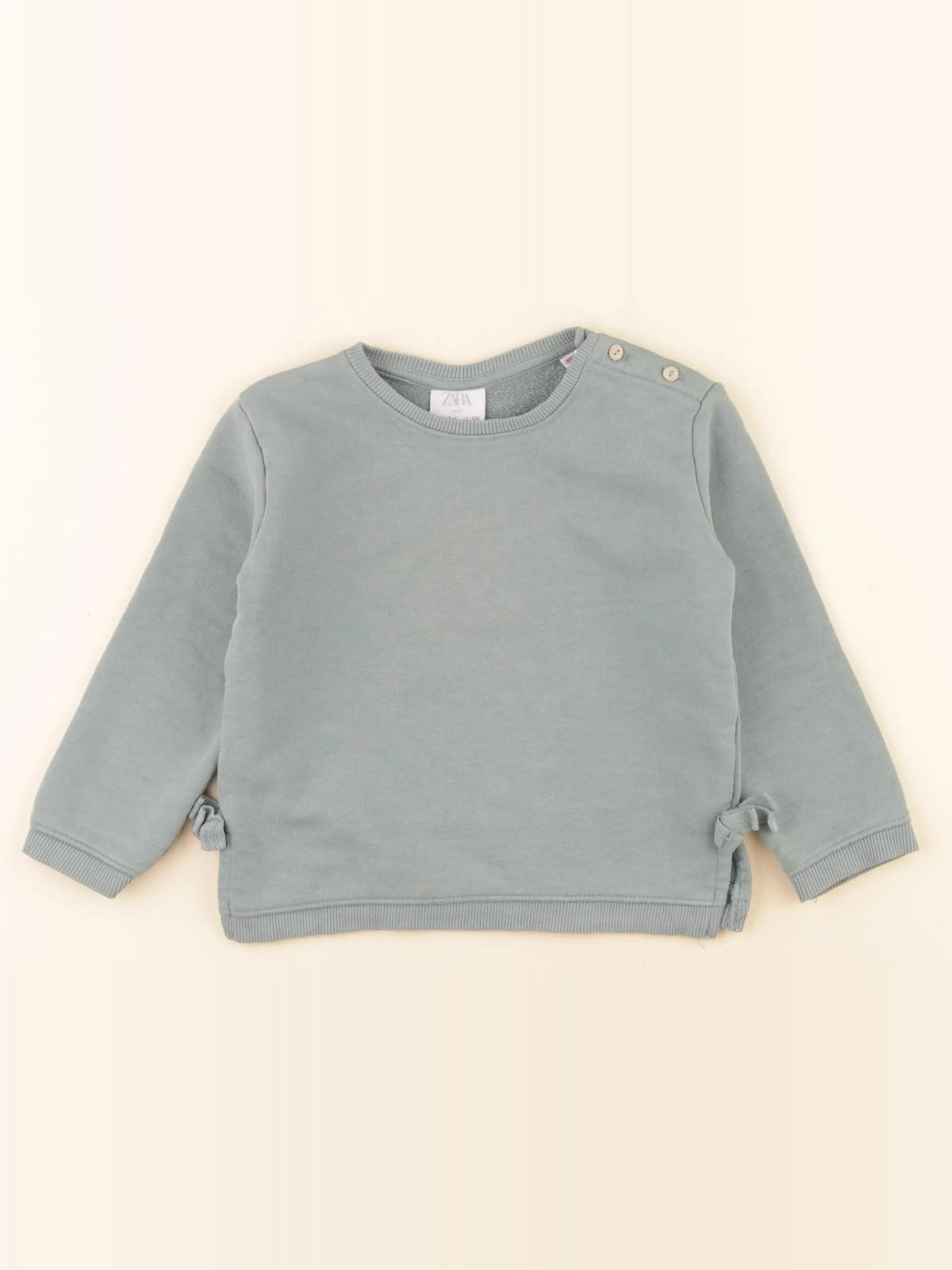 Zara - sweat bleu - 3/4 ans