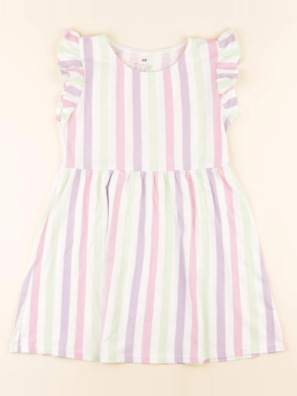 H&M - robe multicolore - 6/8 ans