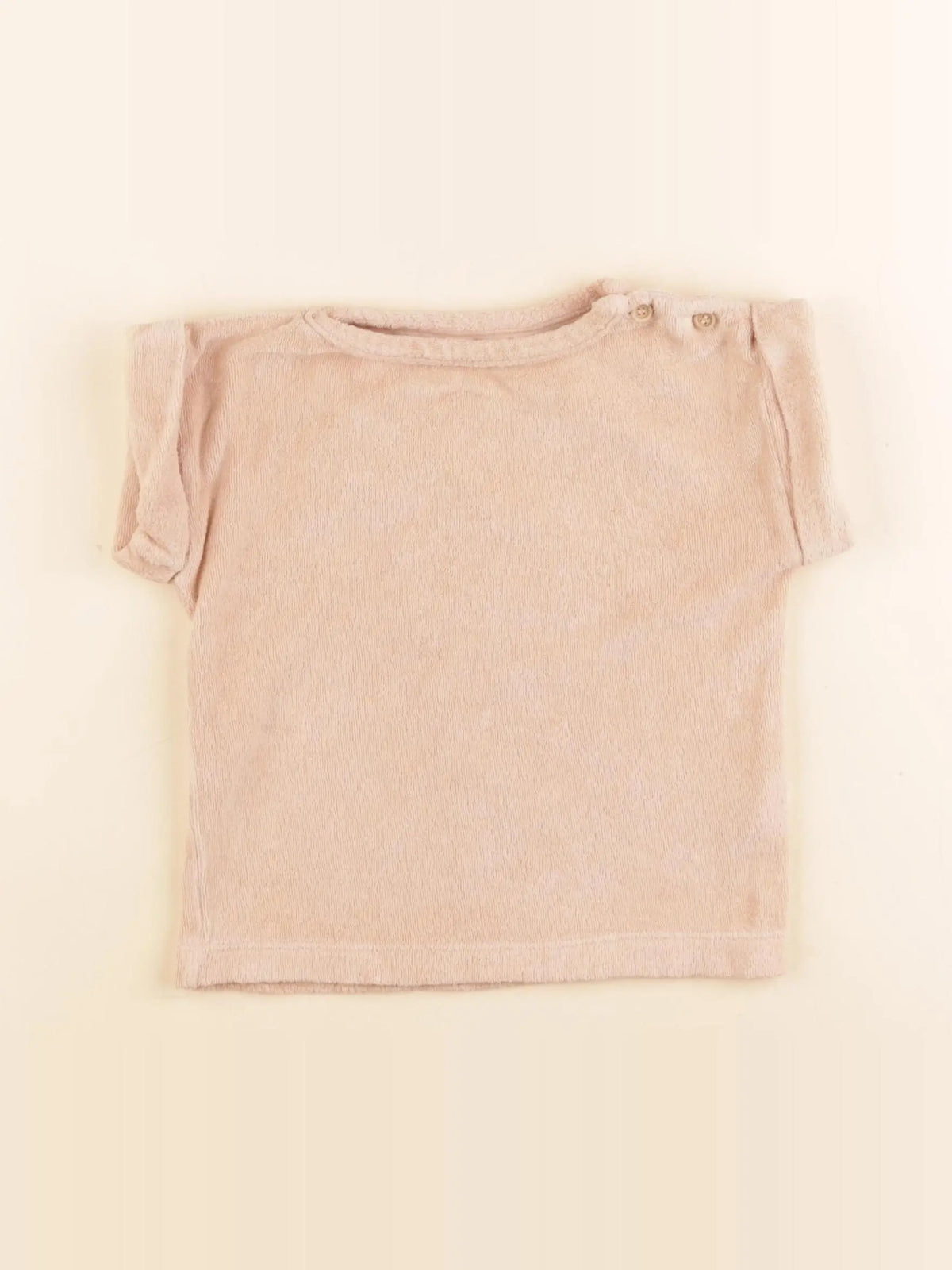 Poudre Organic - tee-shirt éponge orange - 12 mois