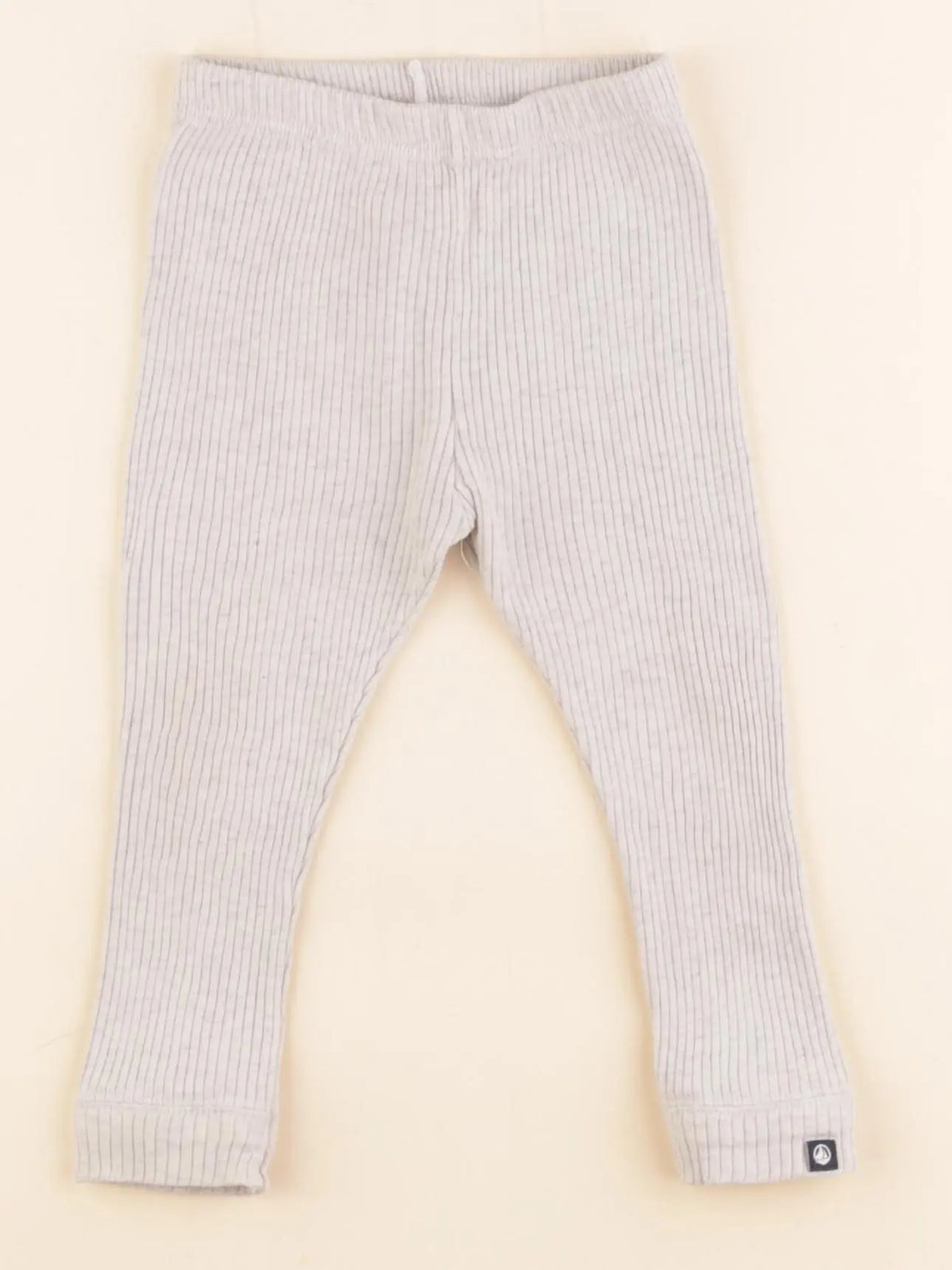 Petit Bateau - legging gris - 18 mois