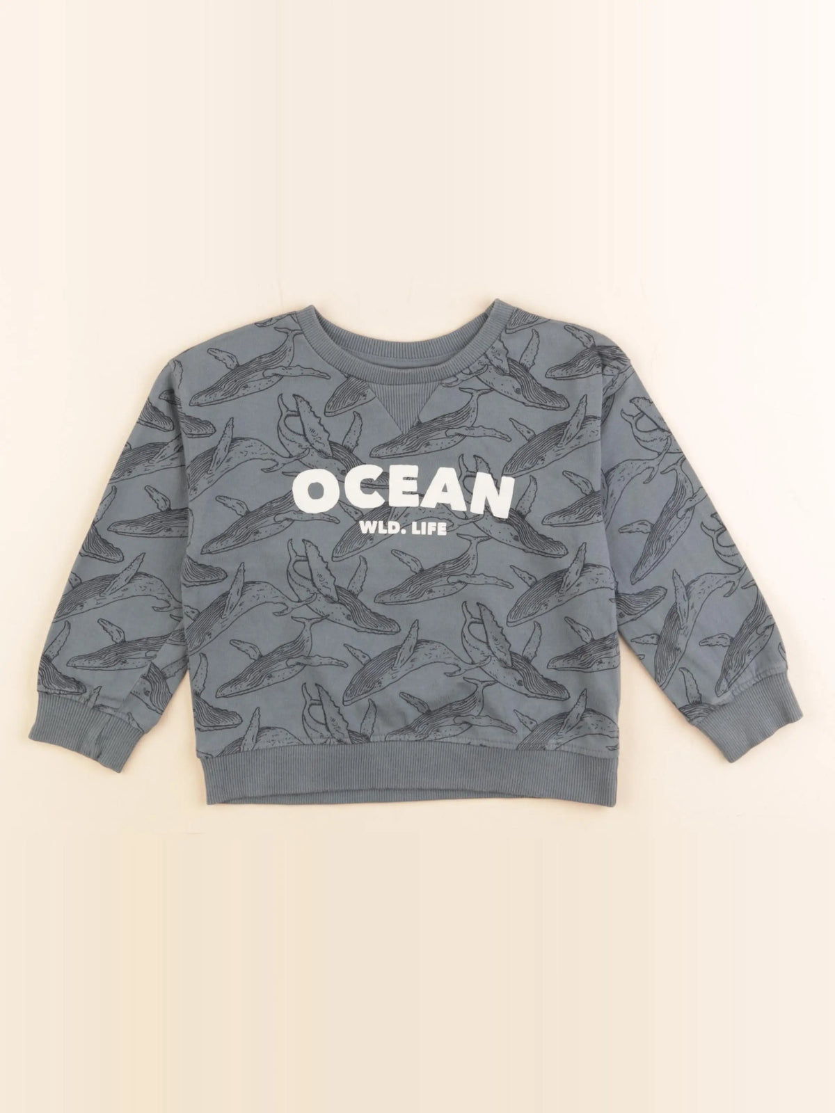 Vertbaudet - sweat vert - 4 ans