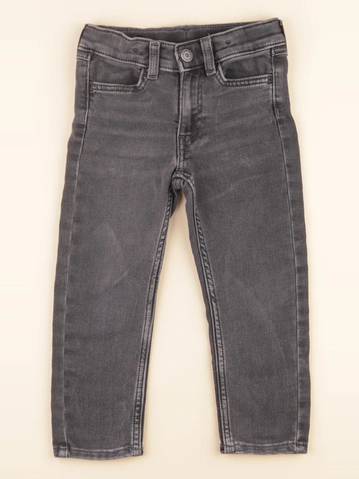 H&M - jean gris - 2/3 ans