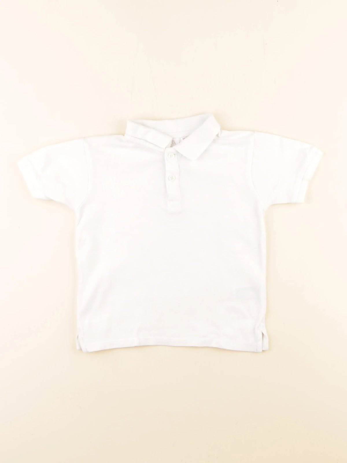 Zara - polo blanc - 3 ans