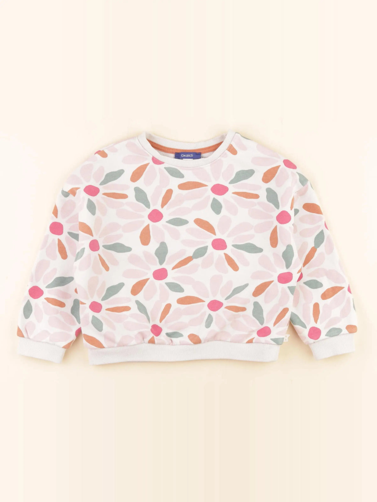 Okaidi - sweat rose - 3 ans