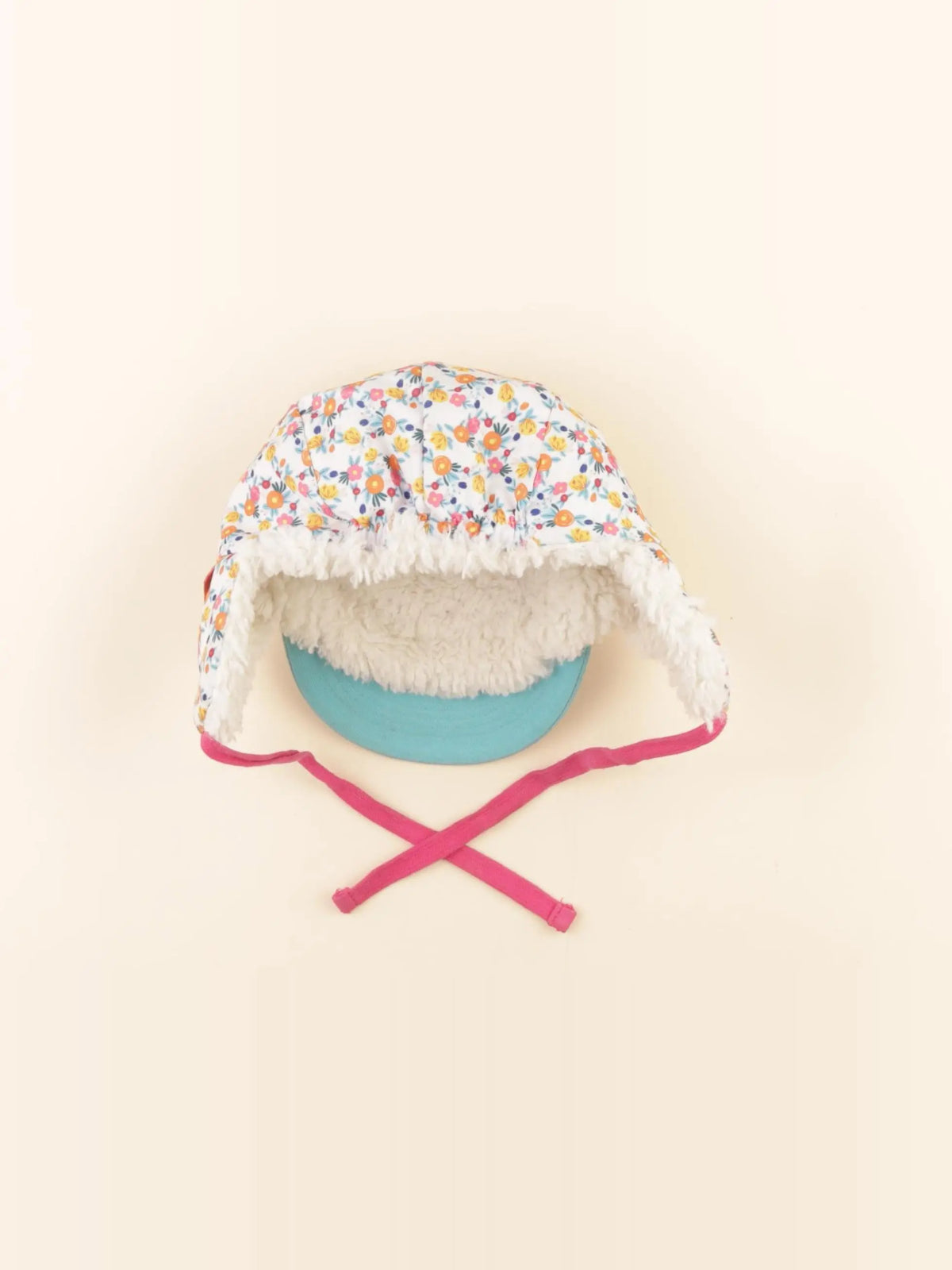 Hello Hossy - casquette multicolore doublée- 3/6 ans