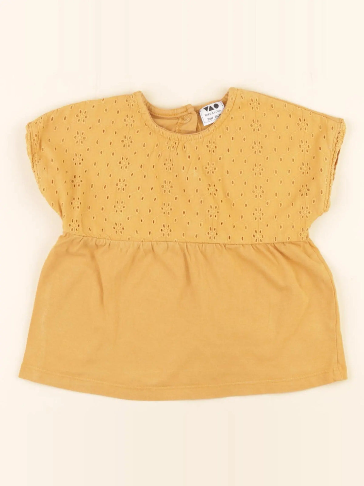 Tape à l'oeil - tee-shirt jaune - 24 mois