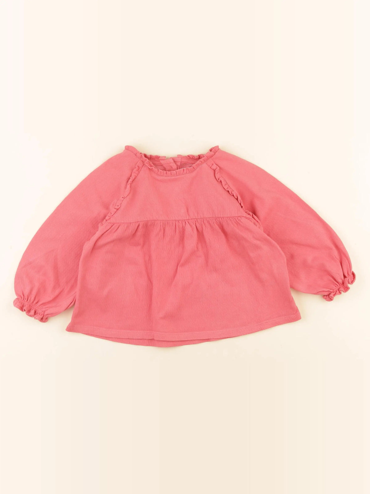 Vertbaudet - blouse rose - 24 mois