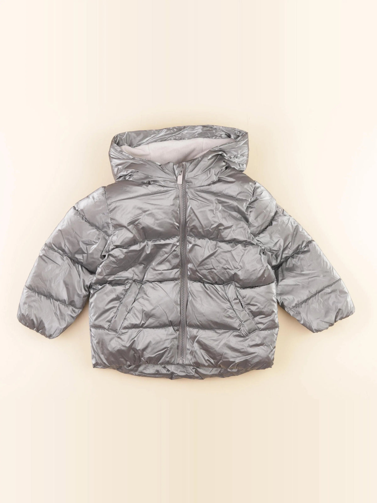 Okaidi - doudoune argent - 3 ans