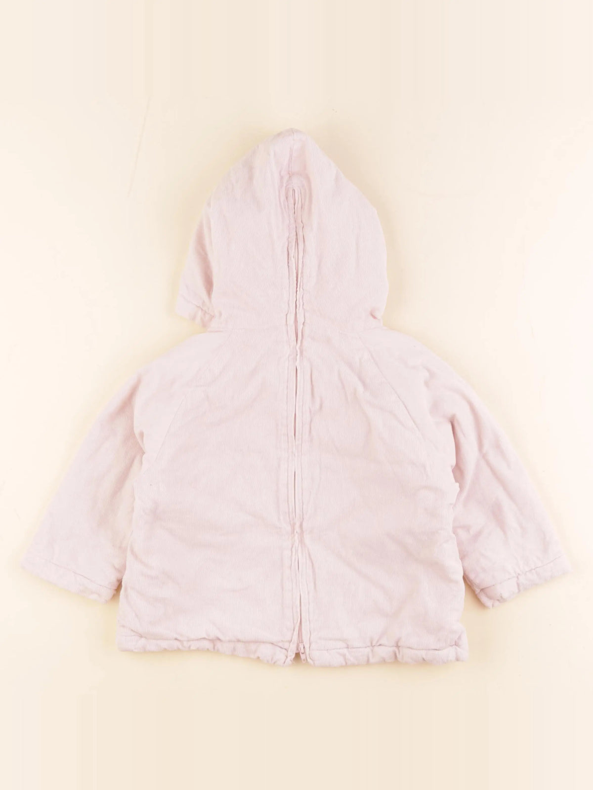 Boutchou - veste doublé rose - 18 mois