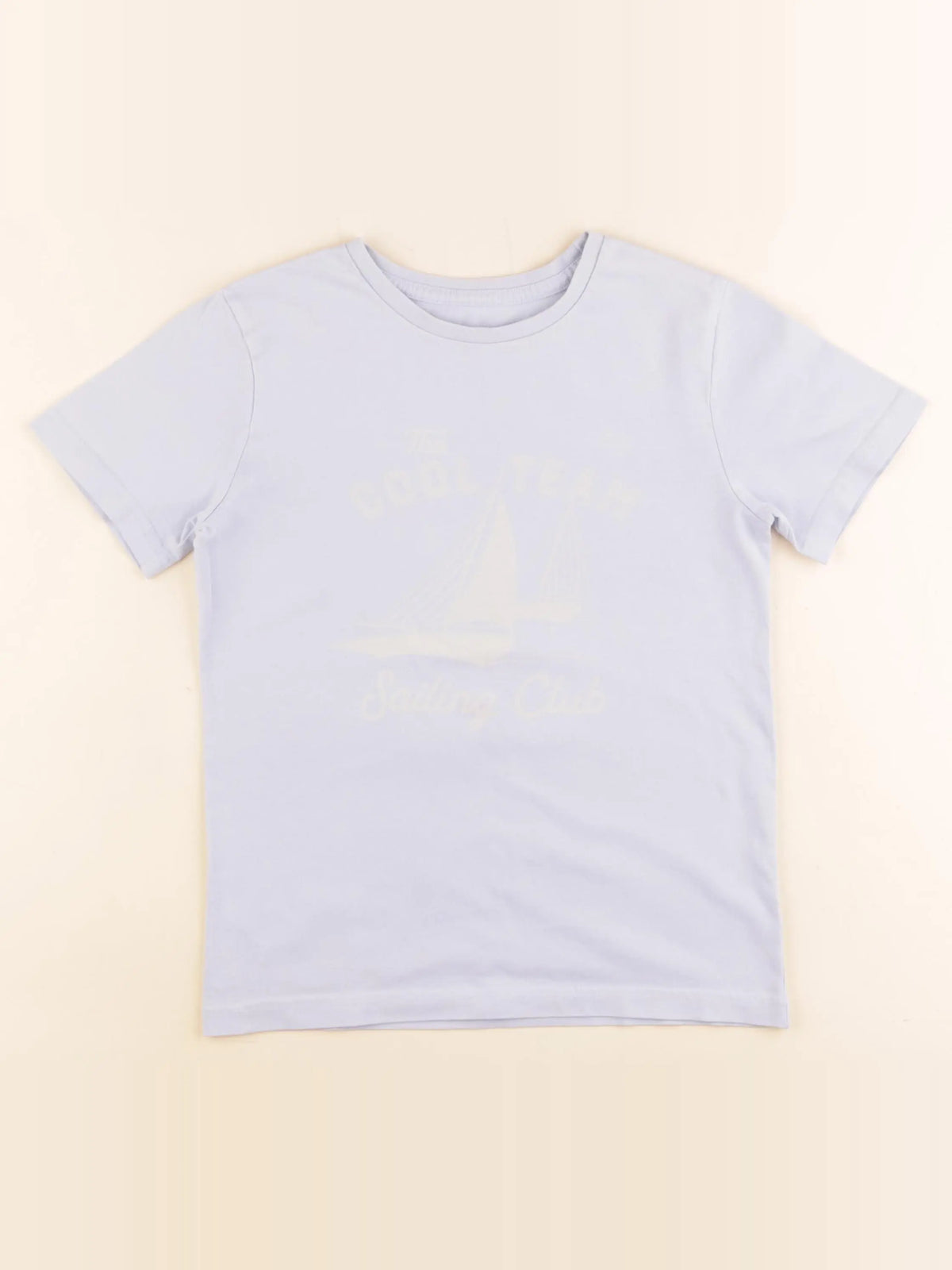 Cyrillus - tee-shirt bleu - 8 ans