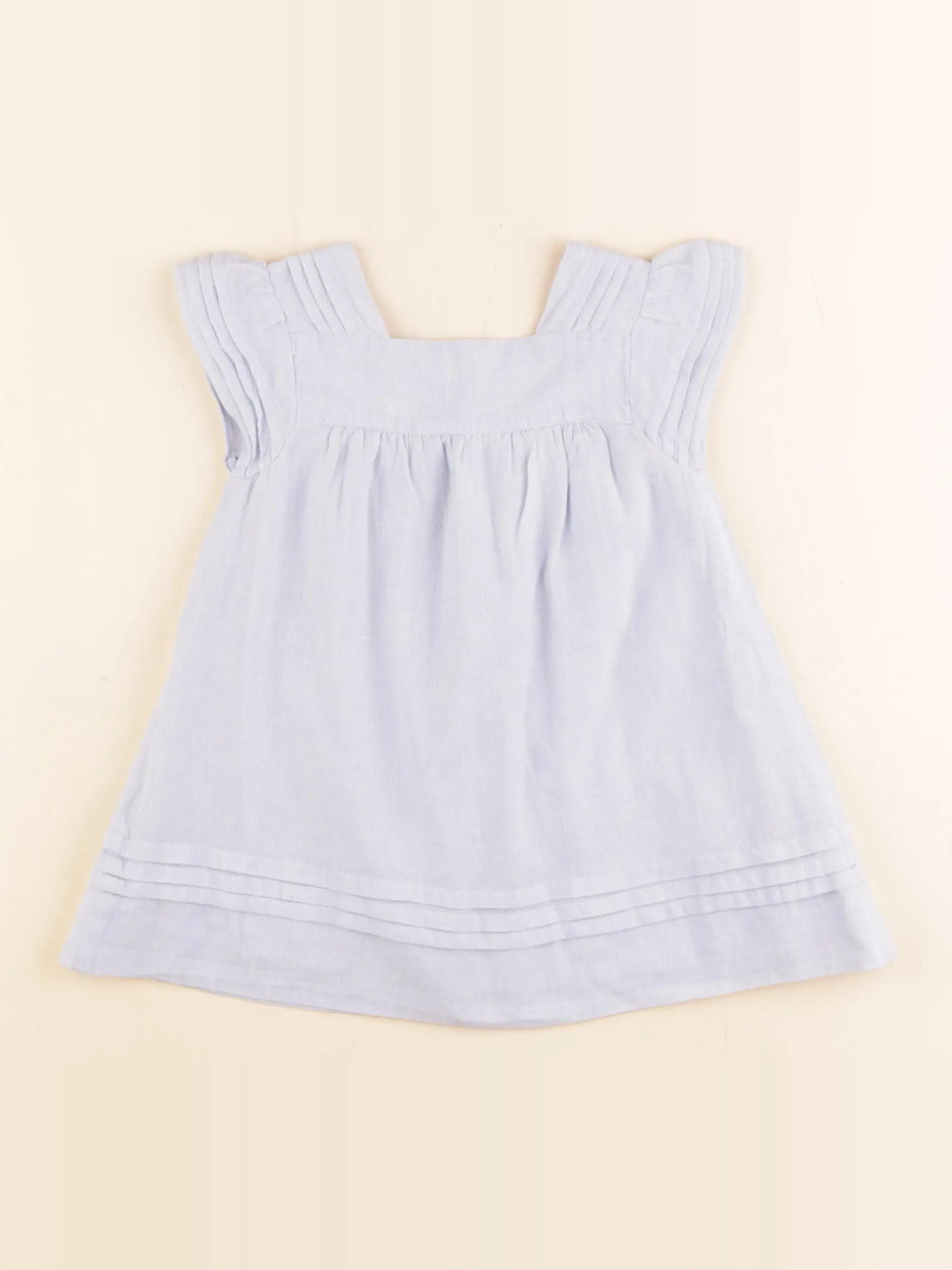 Cyrillus - robe bleu - 6 mois