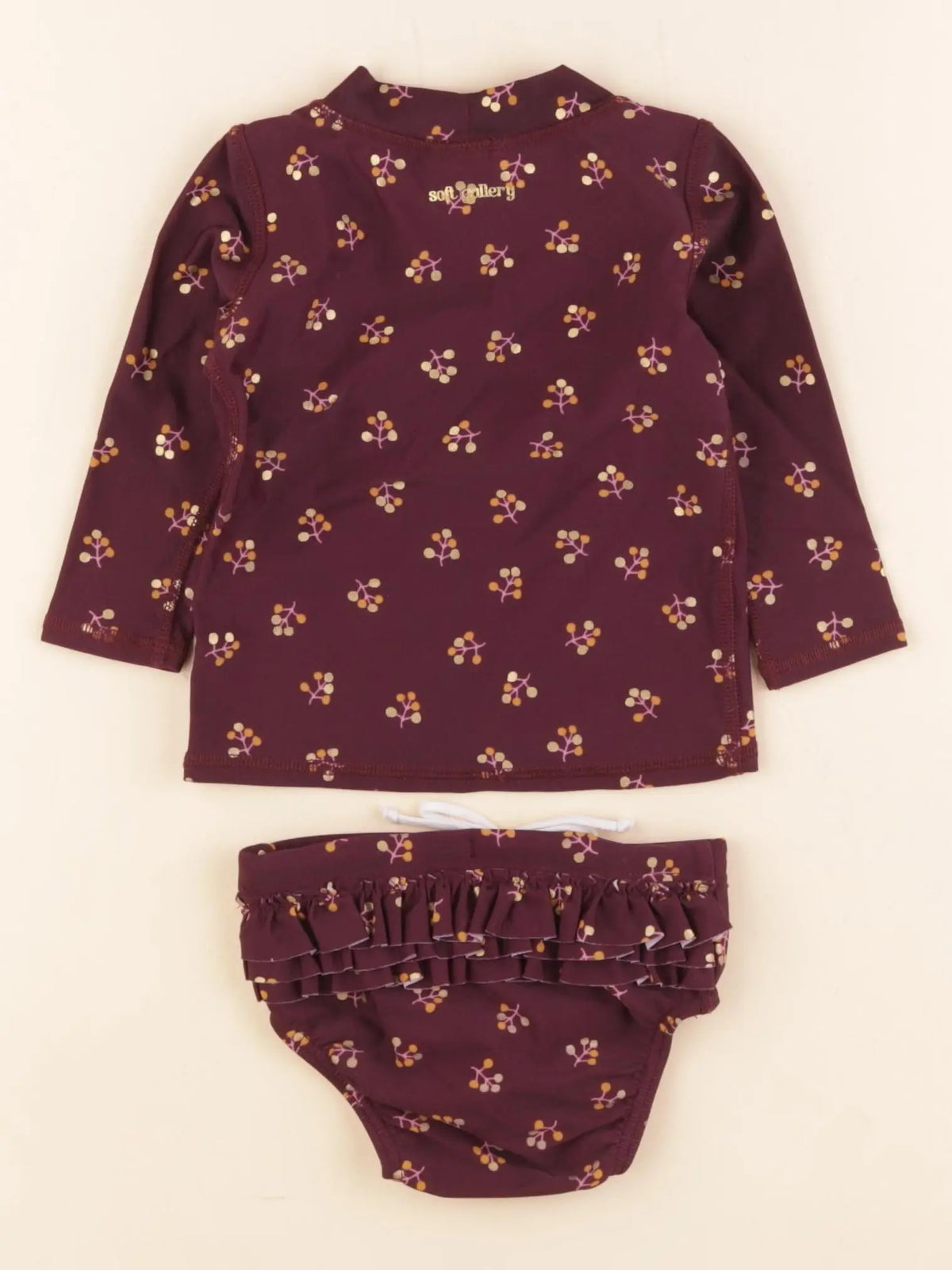 Soft Gallery - maillot de bain violet - 6 mois