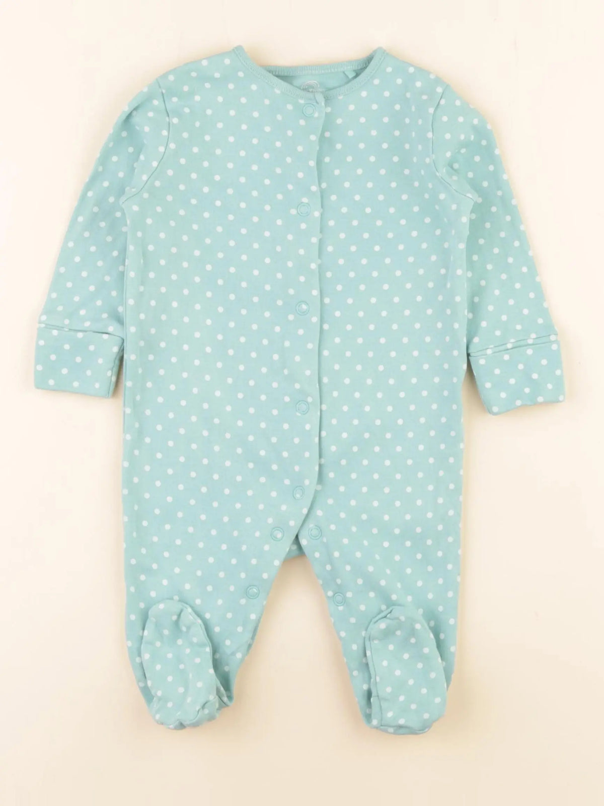 Next - pyjama coton vert - 3 mois