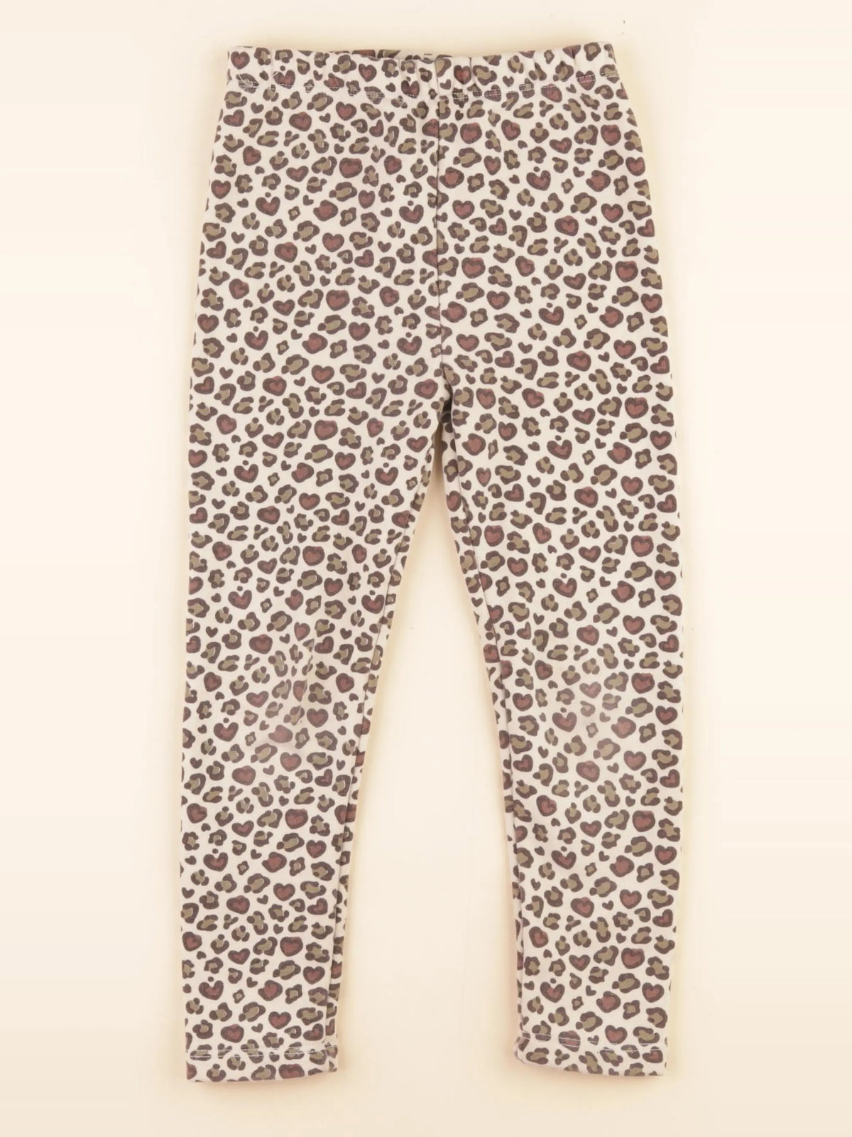 Vertbaudet - legging beige, marron - 6 ans