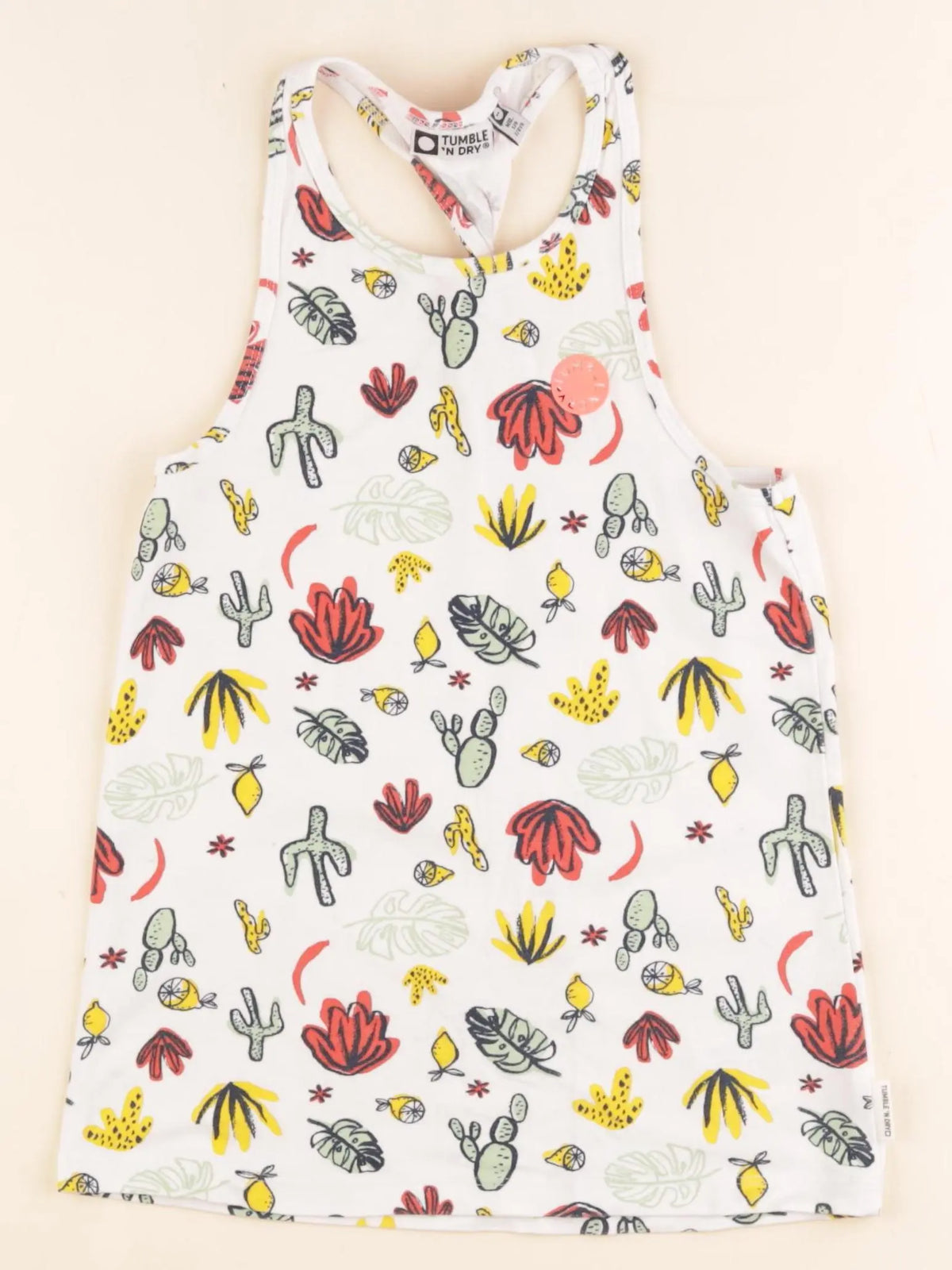 Tumble N Dry  - débardeur blanc, multicolore - 7/8 ans