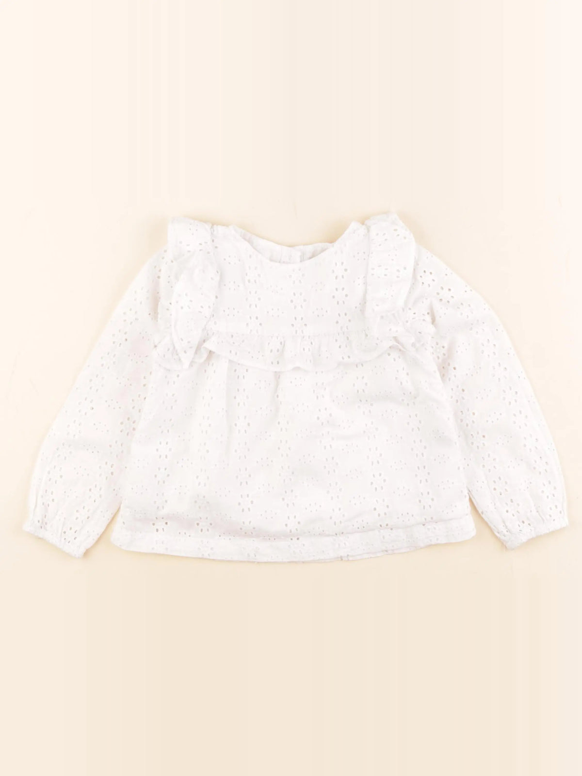 Vertbaudet - blouse blanc - 4 ans