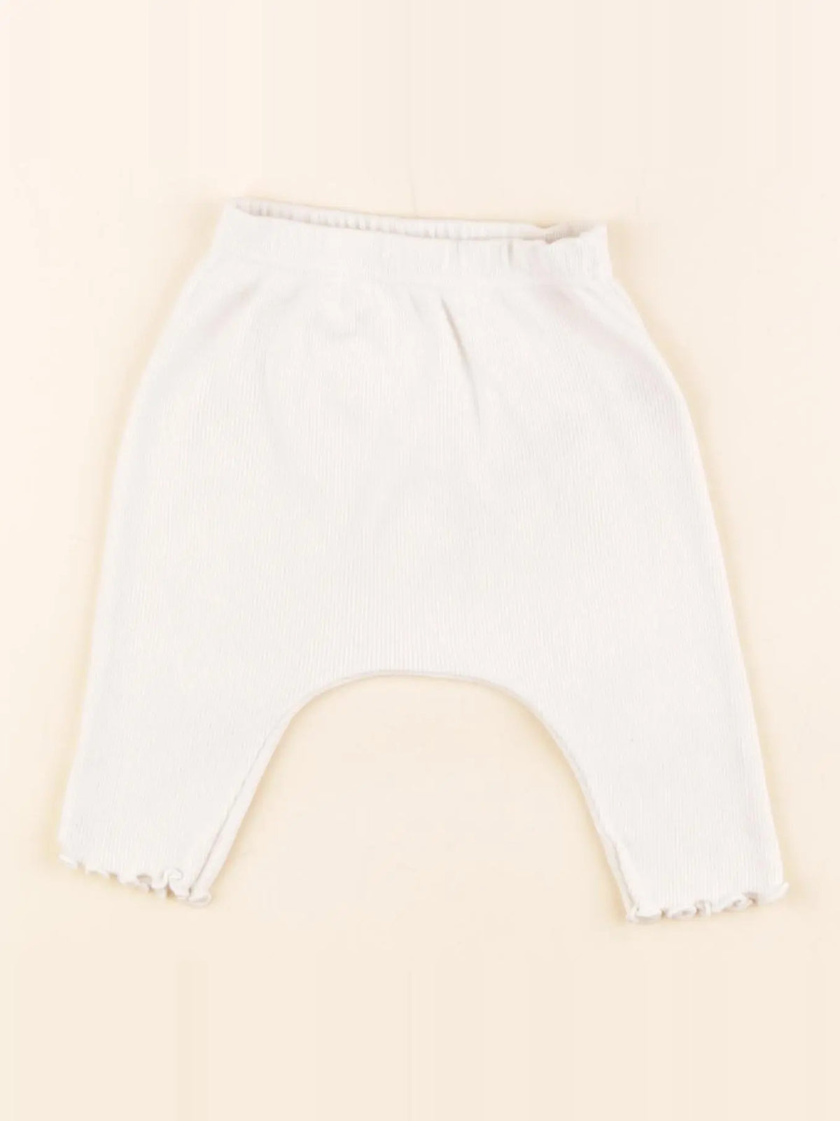 Petit Bateau - sarouel beige - 3 mois