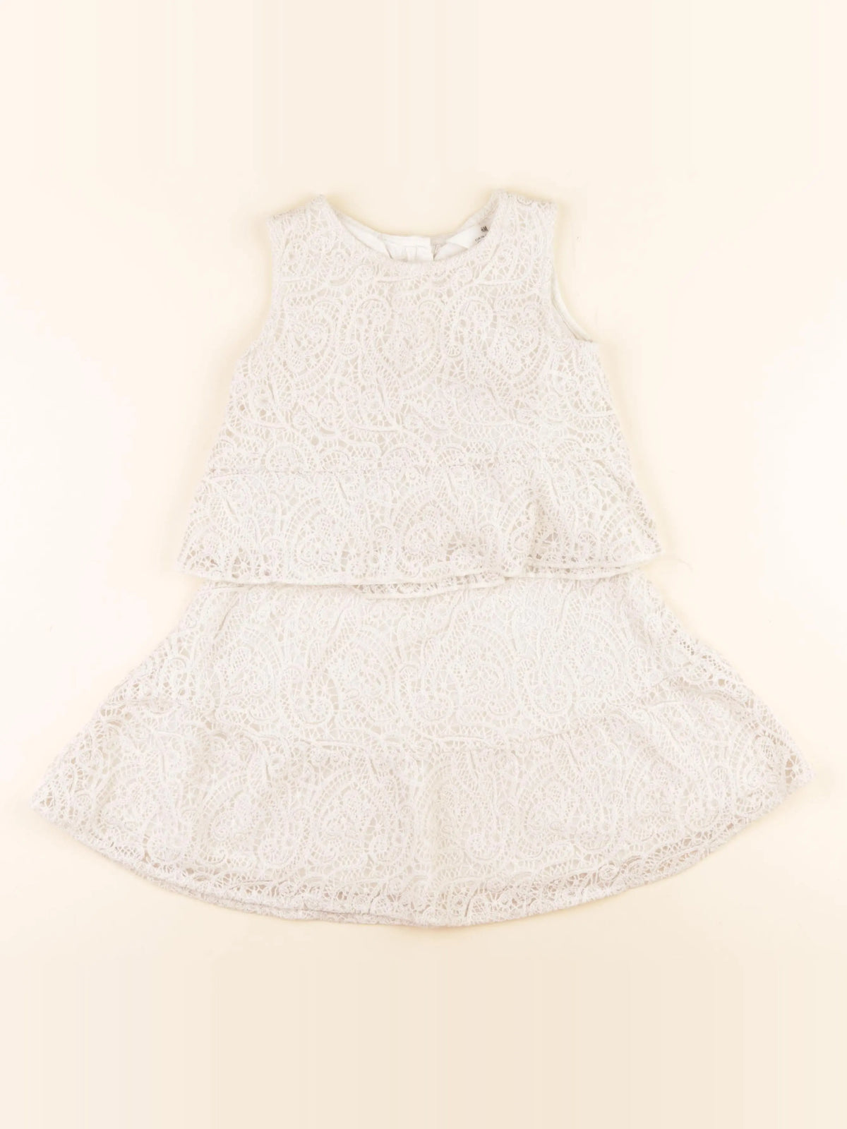 H&M - ensemble beige - 5/6 ans