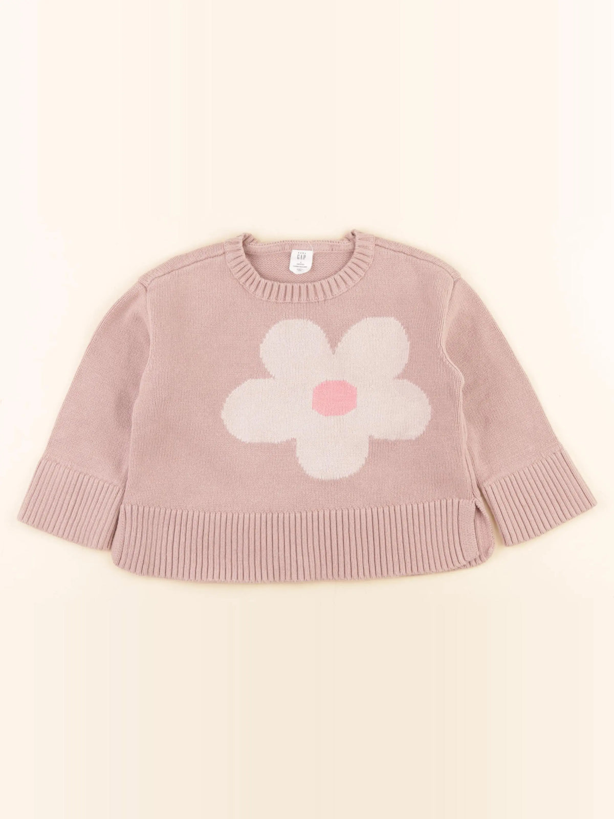 GAP - pull rose - 4 ans