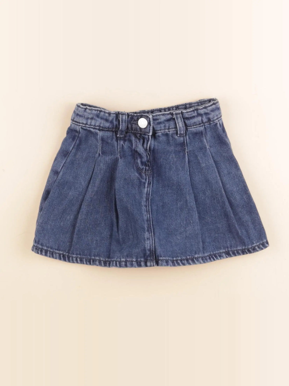 Tape à l'oeil - jupe short bleu - 18 mois