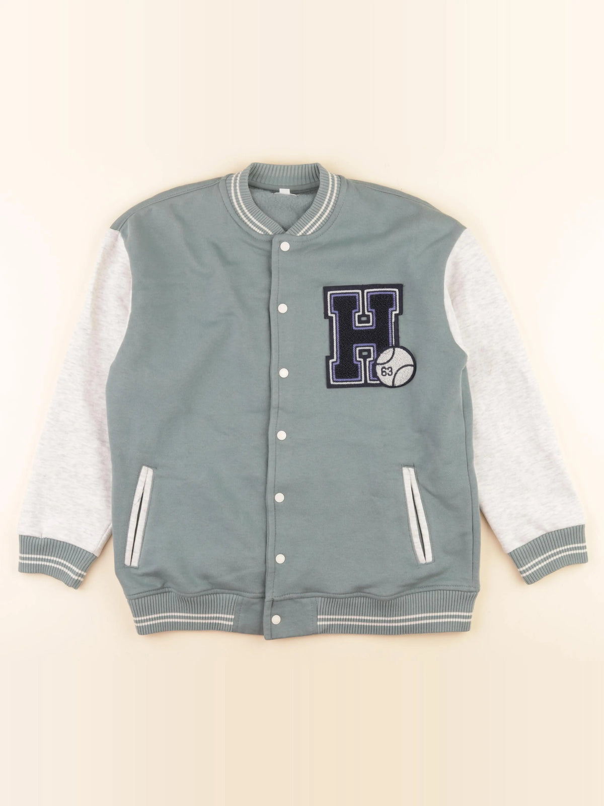 Vertbaudet - veste vert - 12 ans