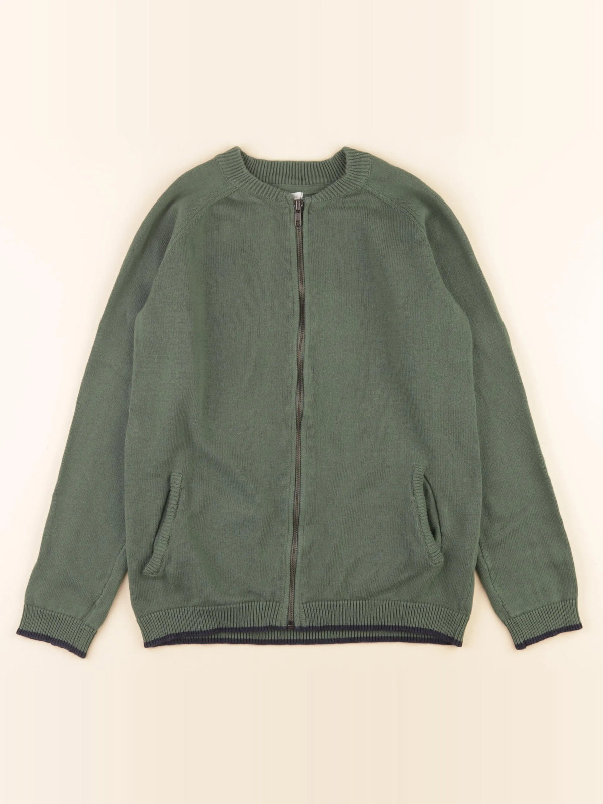 Vertbaudet - gilet vert - 12 ans