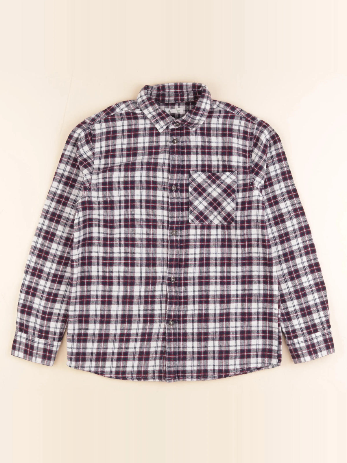 Vertbaudet - chemise multicolore - 12 ans
