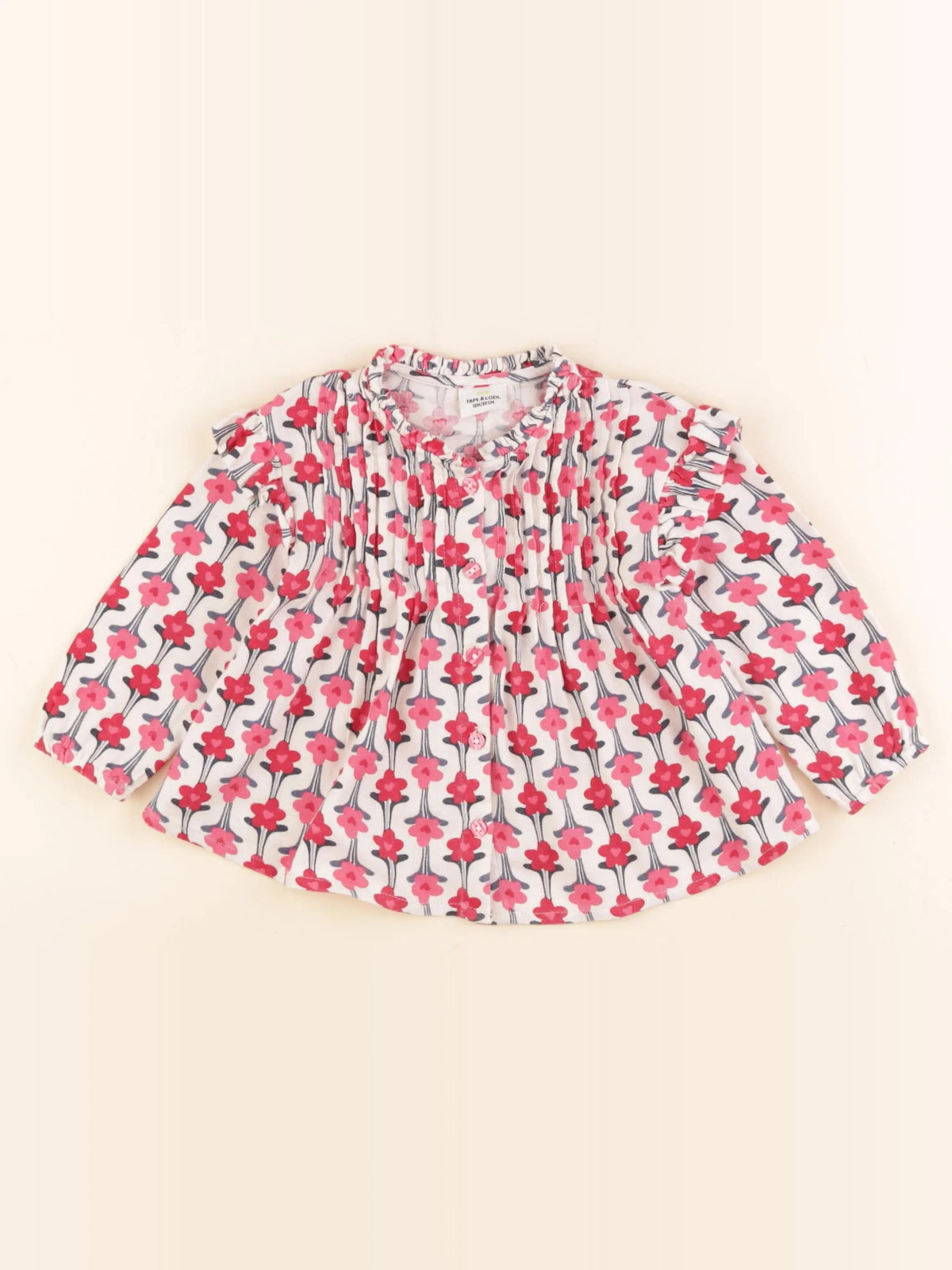 Tape à l'oeil - blouse multicolore - 18 mois