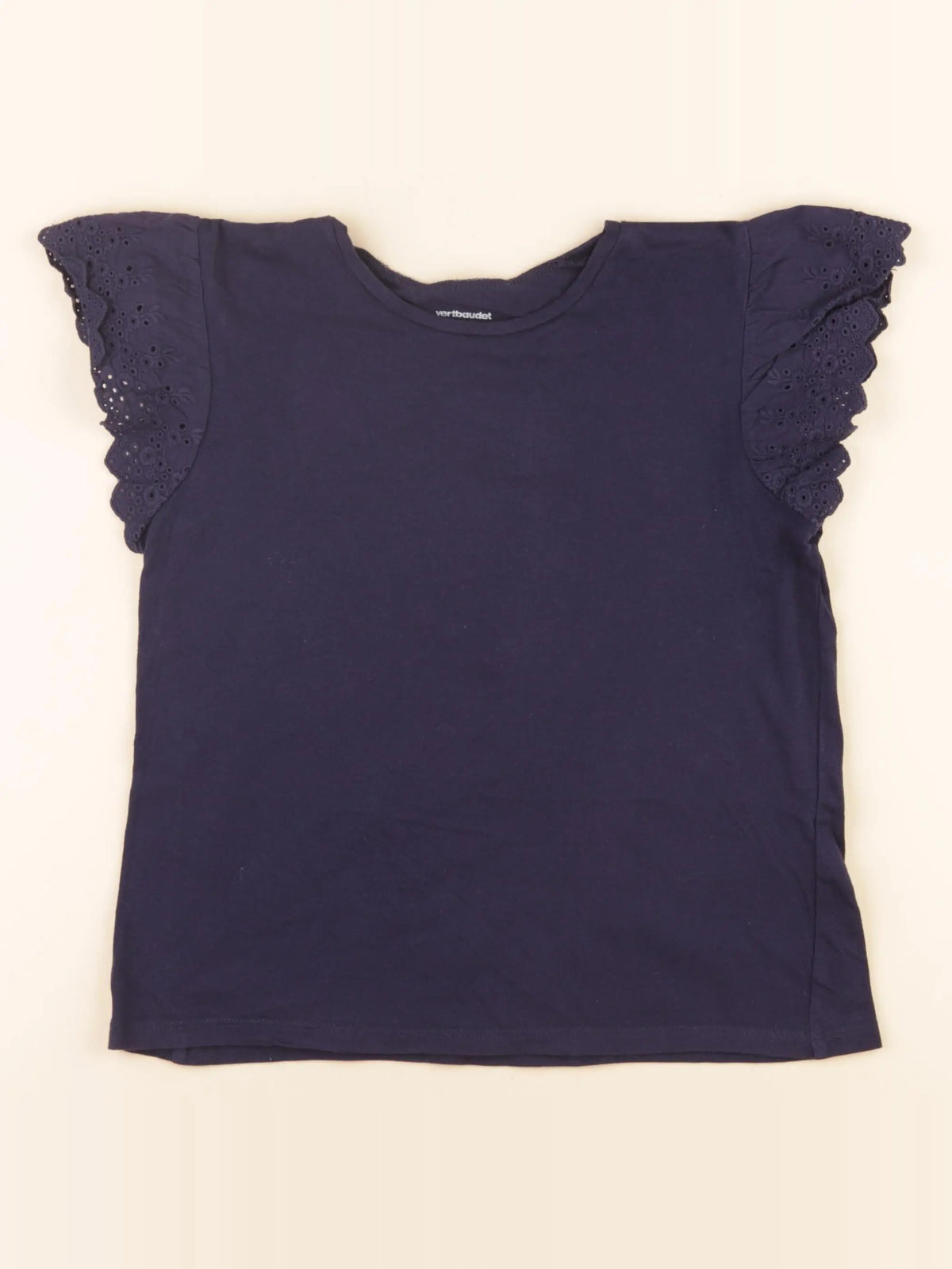 Vertbaudet - tee-shirt bleu - 10 ans