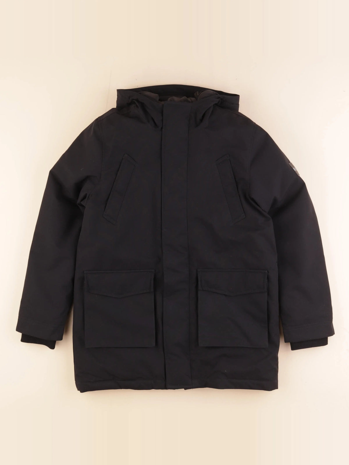 Hugo Boss - parka noir - 10 ans