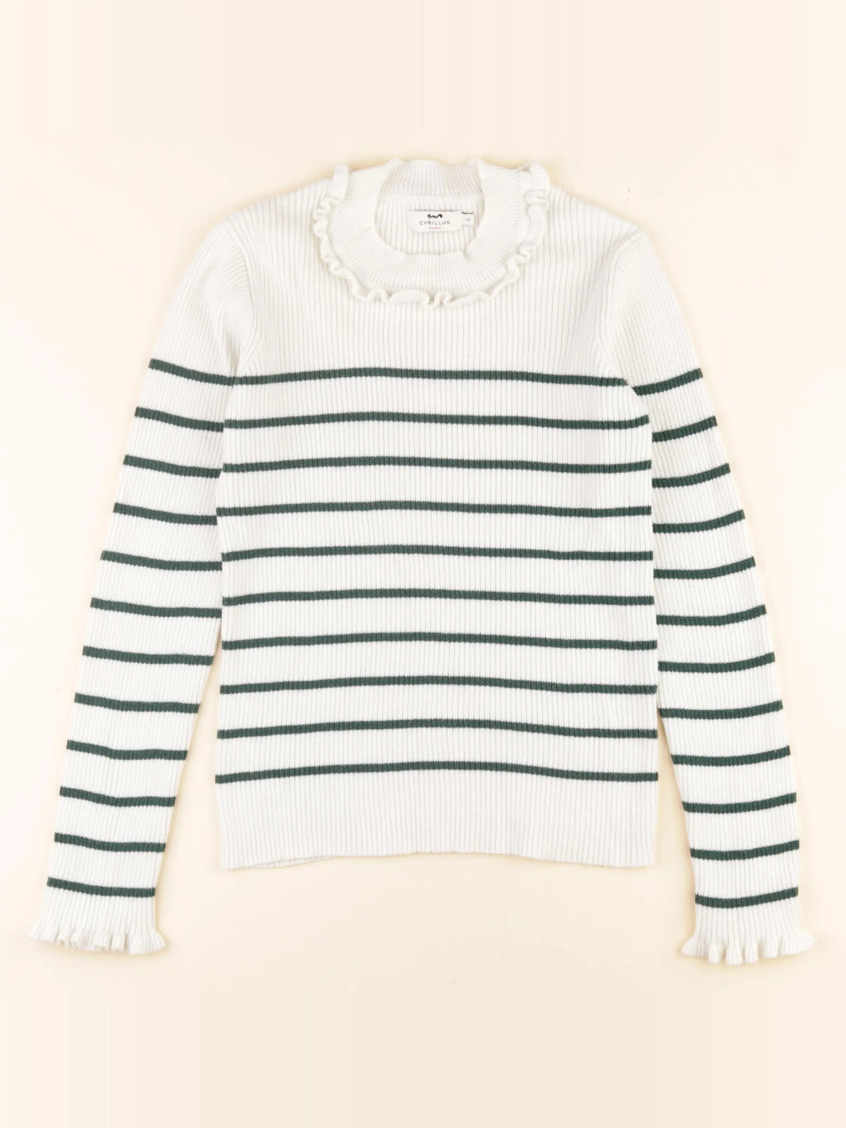 Cyrillus - pull multicolore - 12 ans