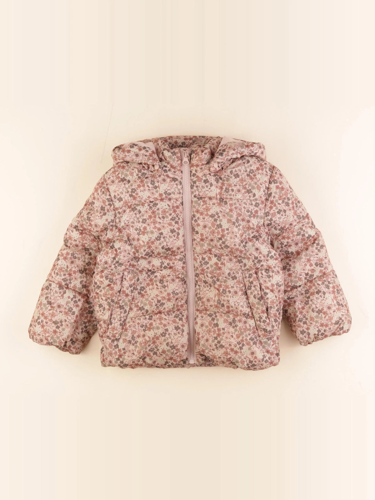 H&M - doudoune multicolore - 2/4 ans