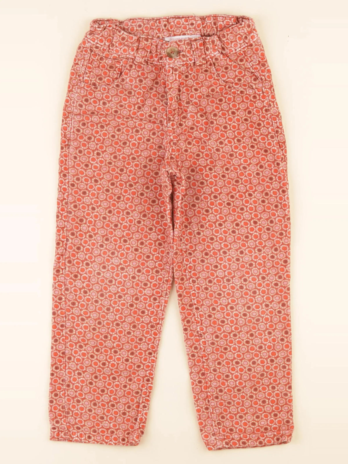 Monoprix - pantalon multicolore - 6 ans