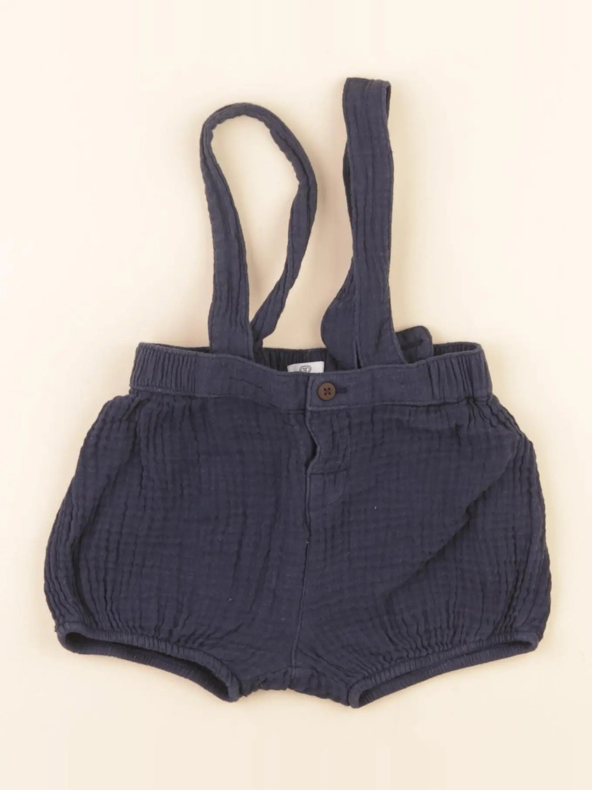La Redoute - short bleu - 3 mois