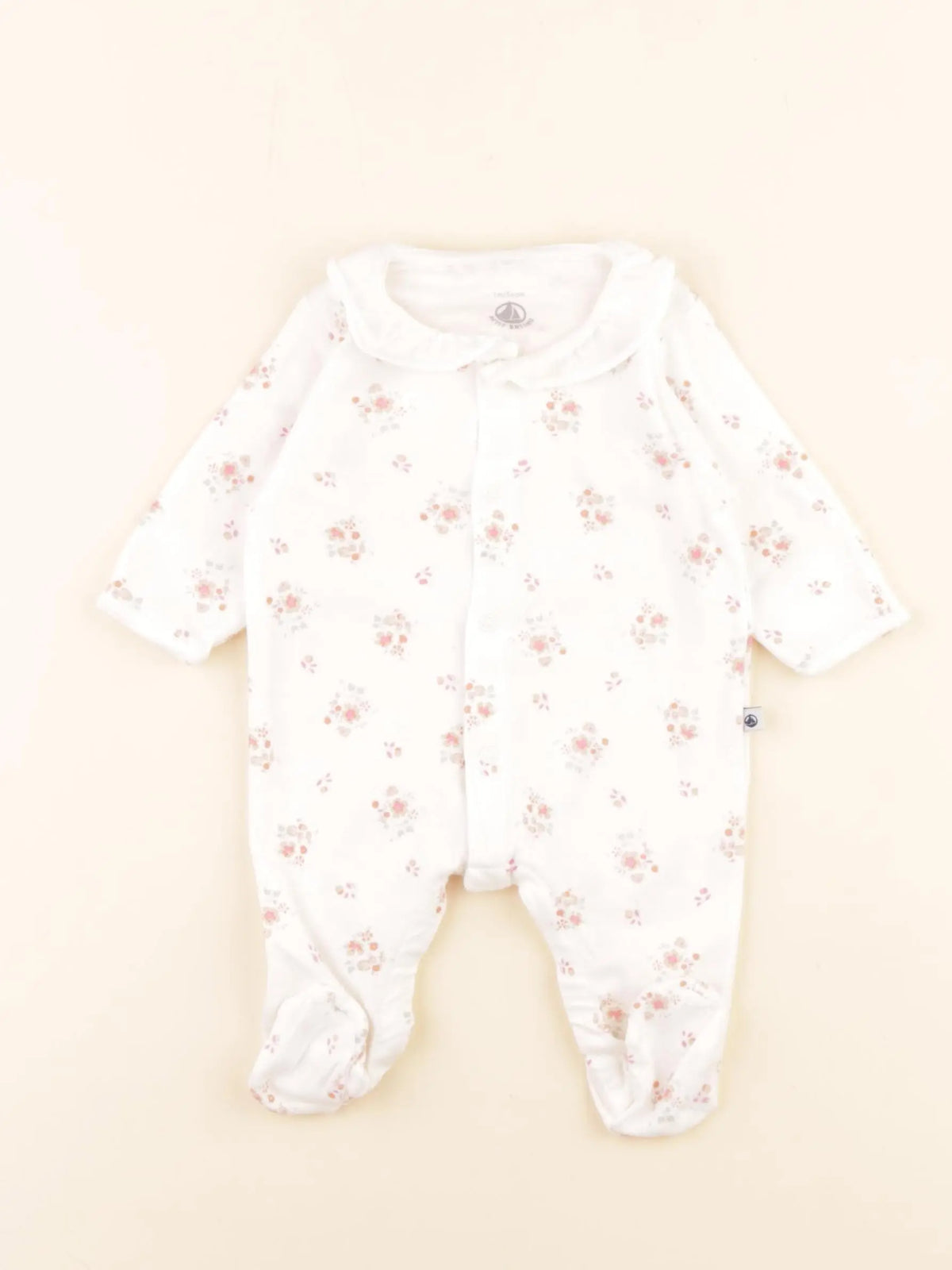 Petit Bateau - pyjama coton multicolore - 1 mois