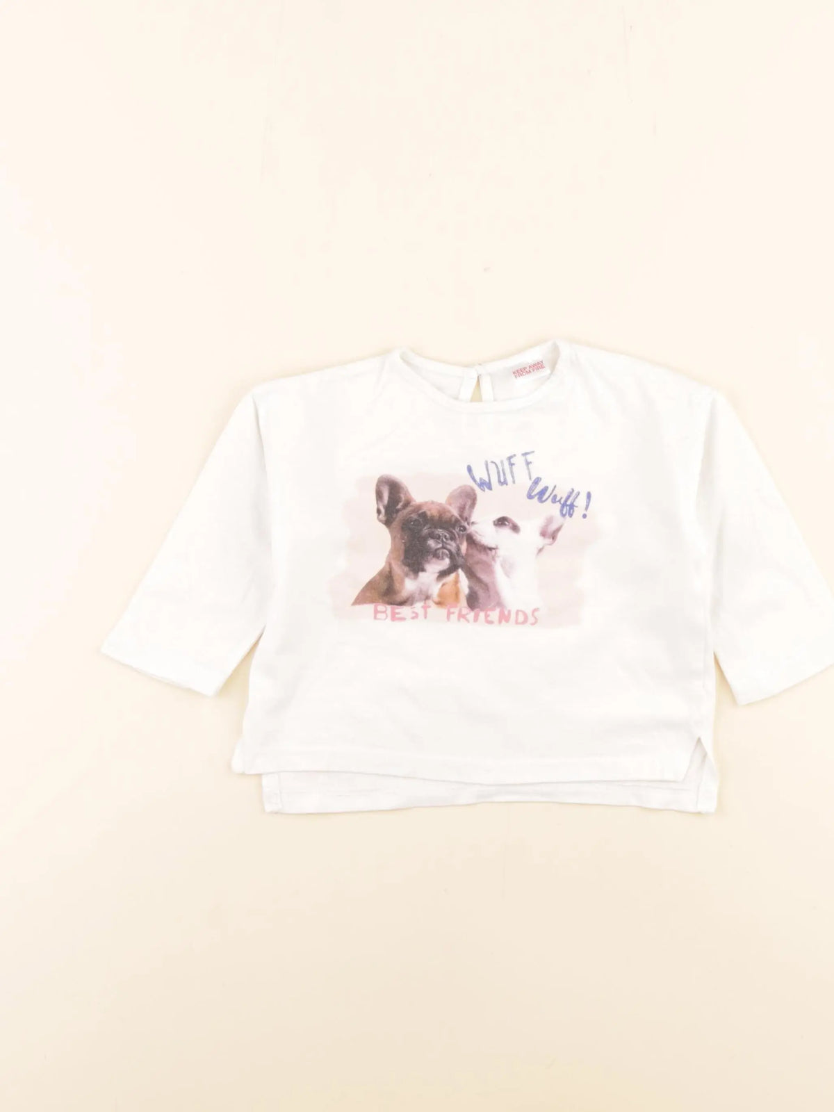 Lefties - tee-shirt blanc - 3/6 mois