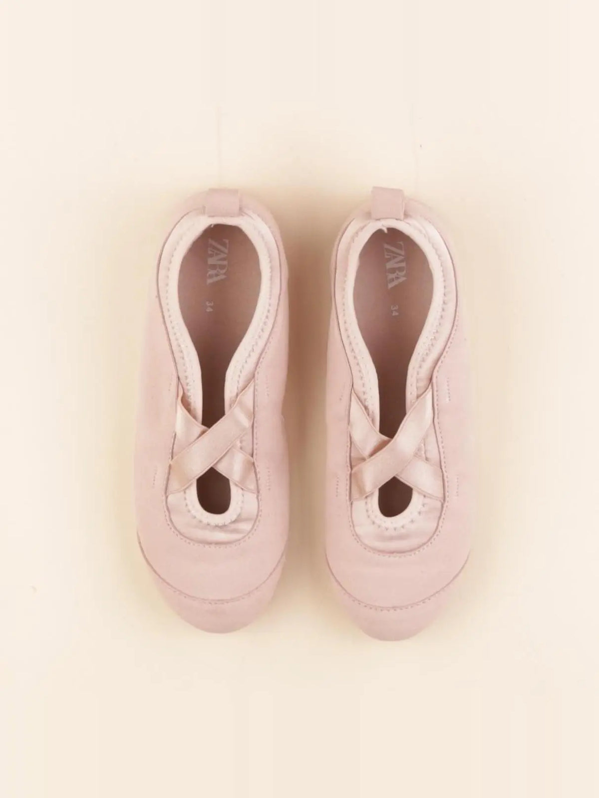 Zara - ballerines rose - pointure 34