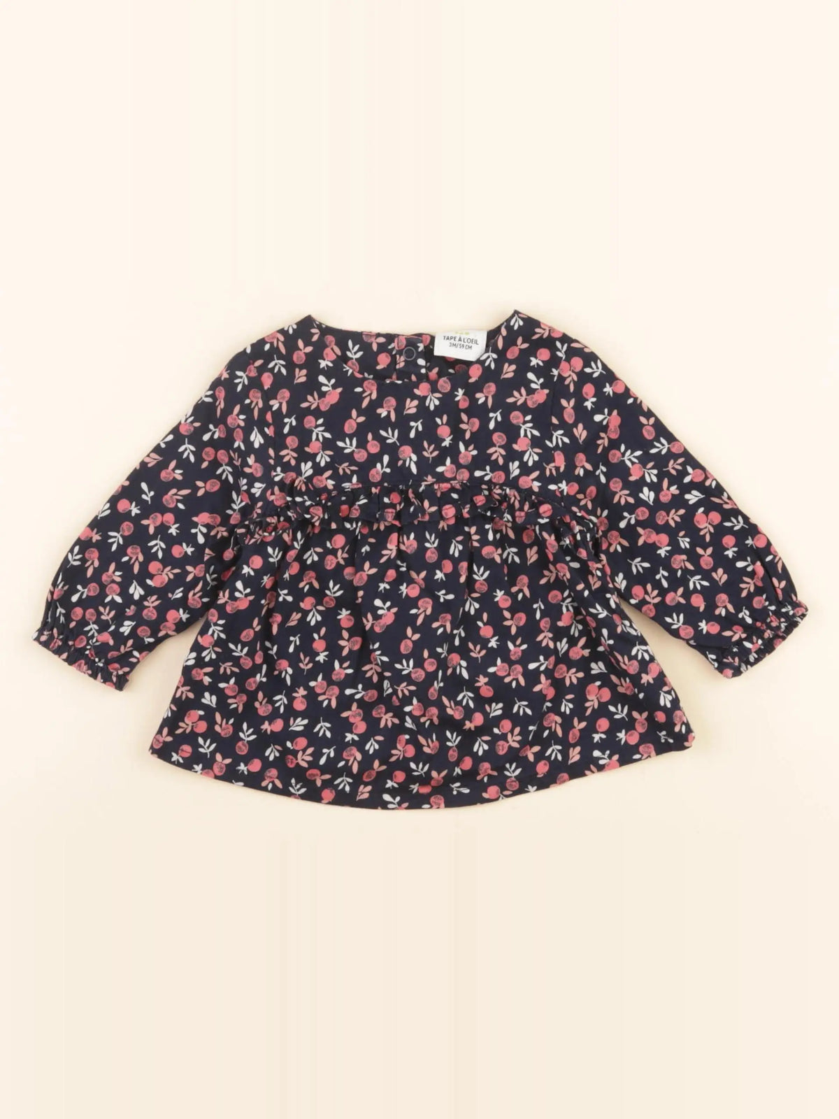 Tape à l'oeil - blouse multicolore - 3 mois