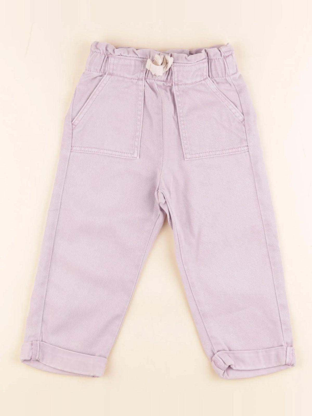 Vertbaudet - pantalon violet - 3 ans