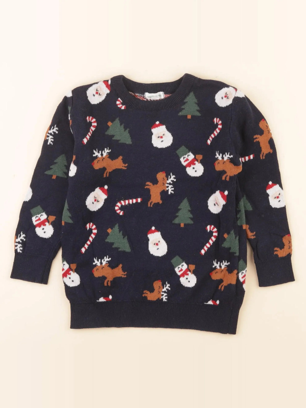Vertbaudet - pull multicolore - 5 ans