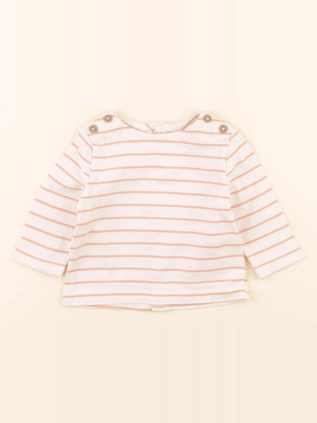 Vertbaudet - tee-shirt rose - 1 mois