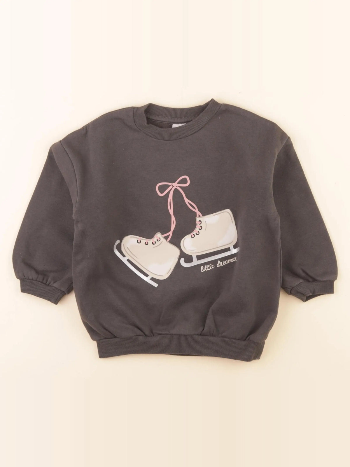 H&M - sweat gris - 2/3 ans