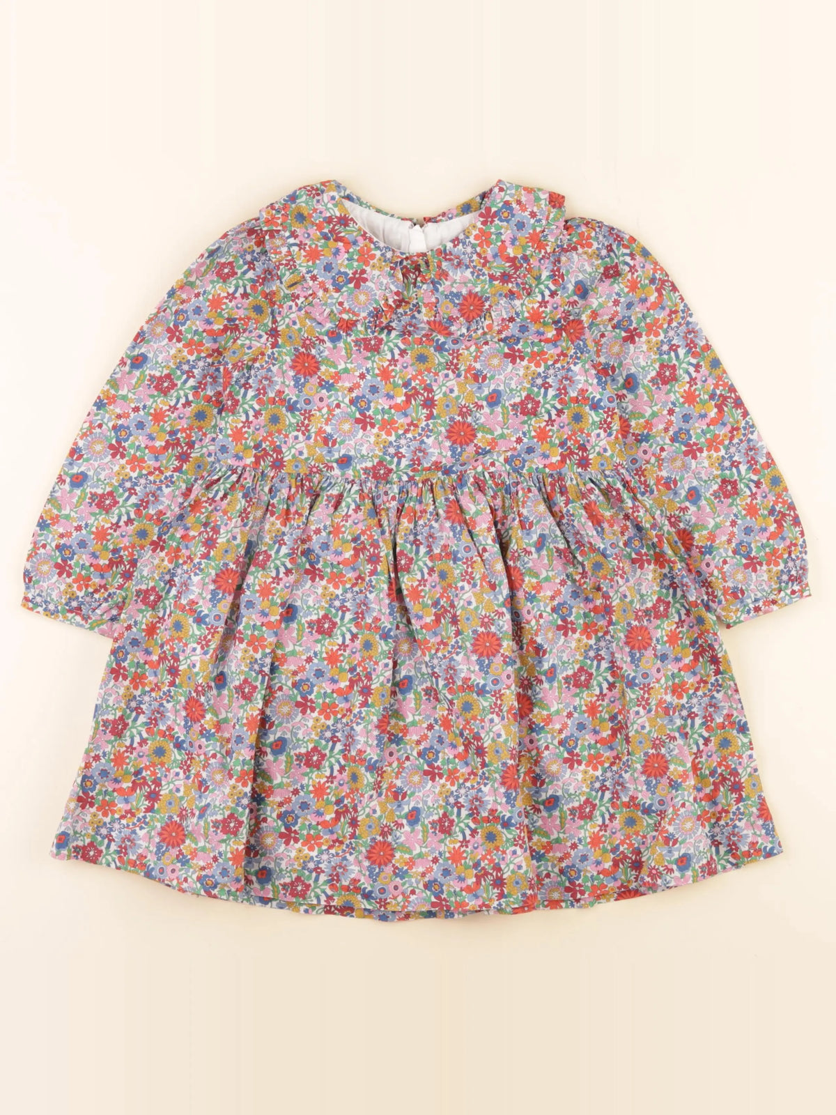 Jacadi - robe liberty multicolore - 4 ans
