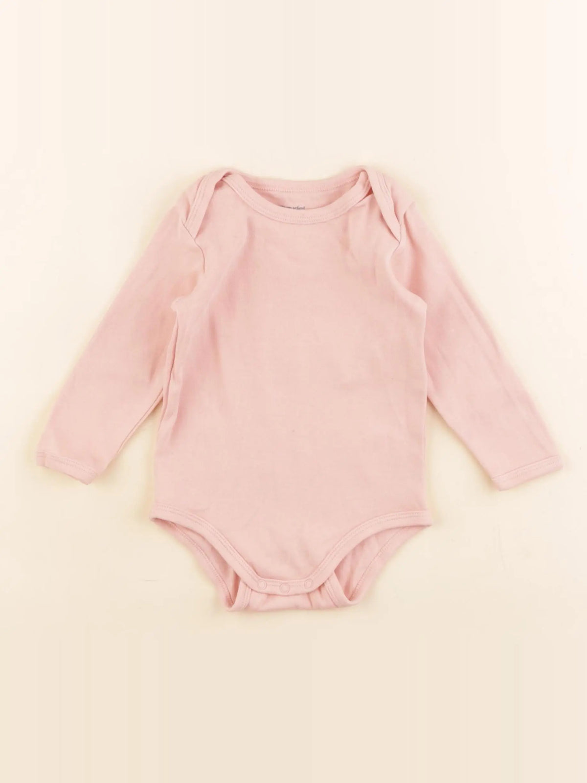 Vertbaudet - body rose - 12 mois
