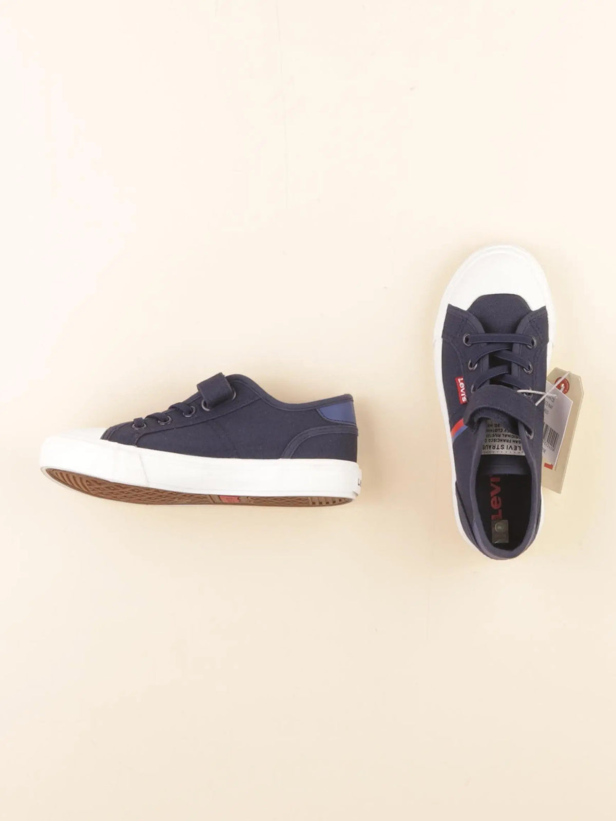 Levi's - tennis à scratch/ lacets bleu - pointure 33