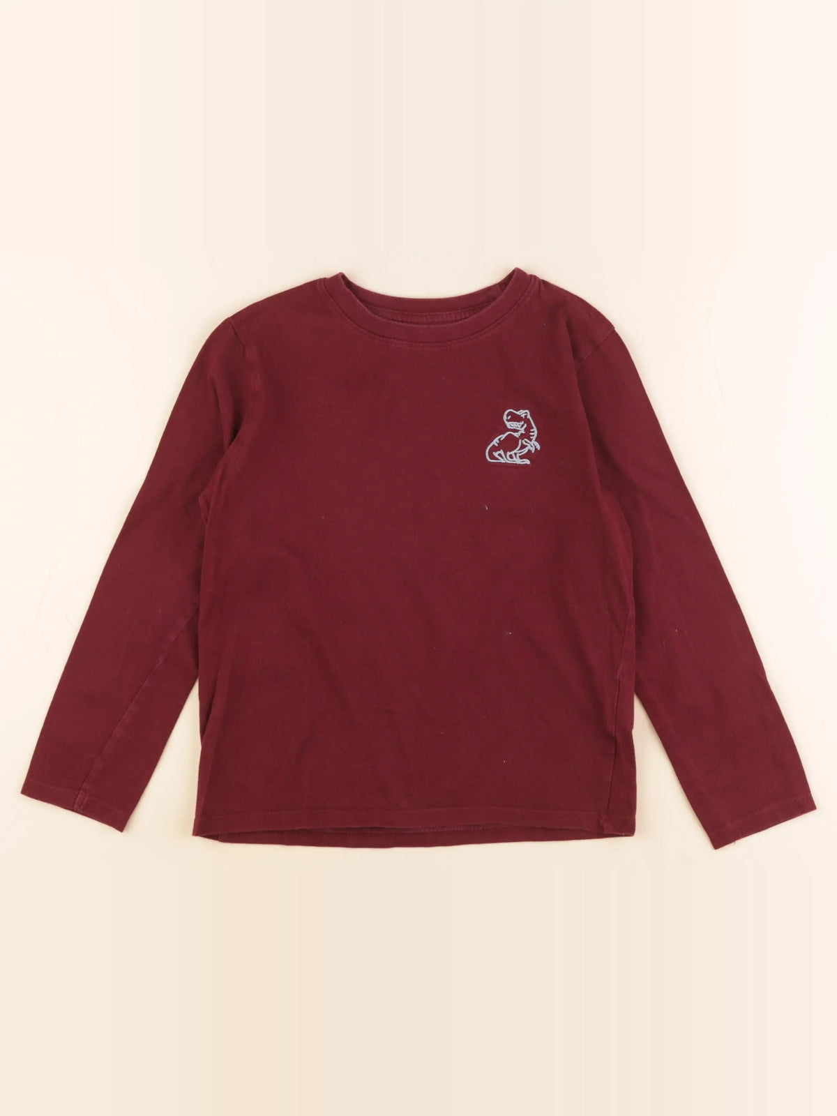 H&M - tee-shirt rouge - 6/8 ans