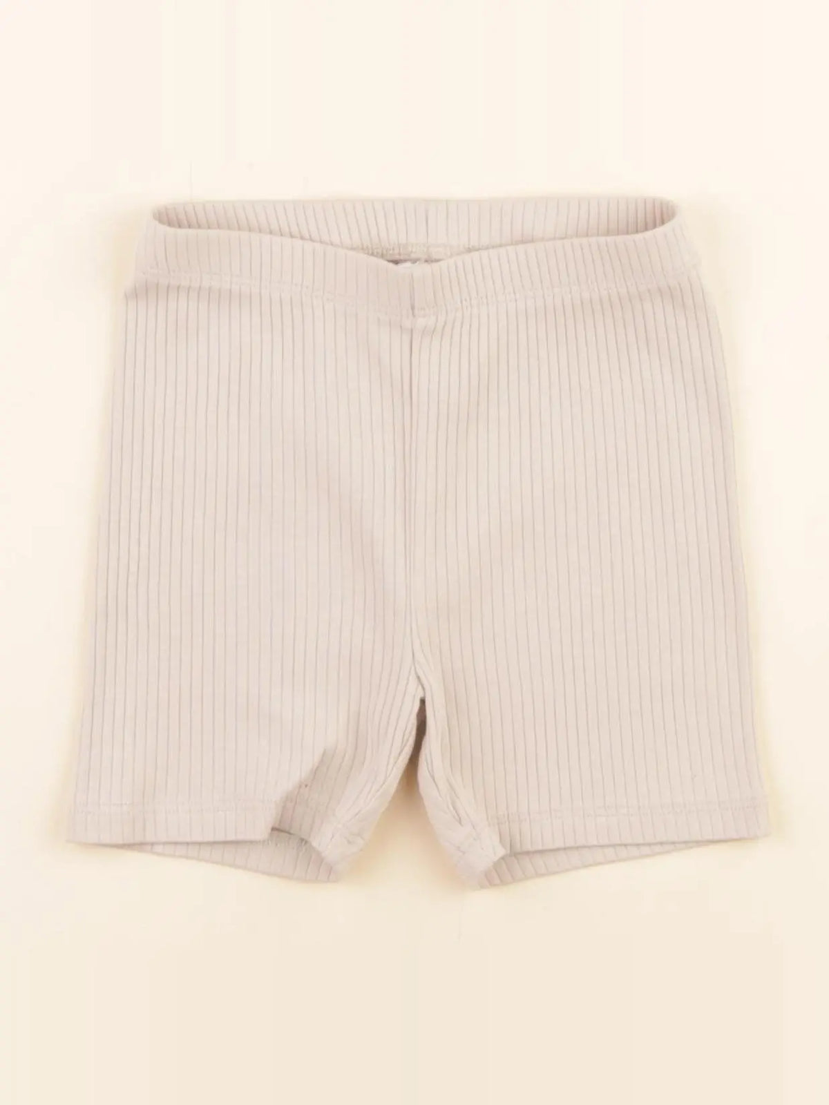 H&M - legging court beige - 12/18 mois