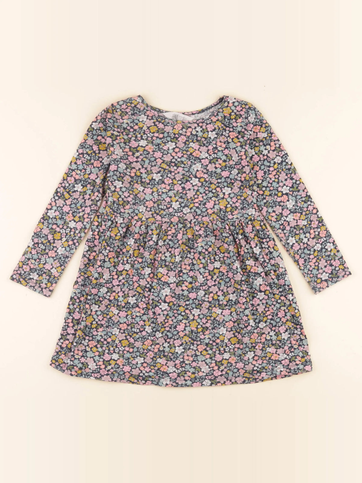 H&M - robe multicolore - 4/6 ans