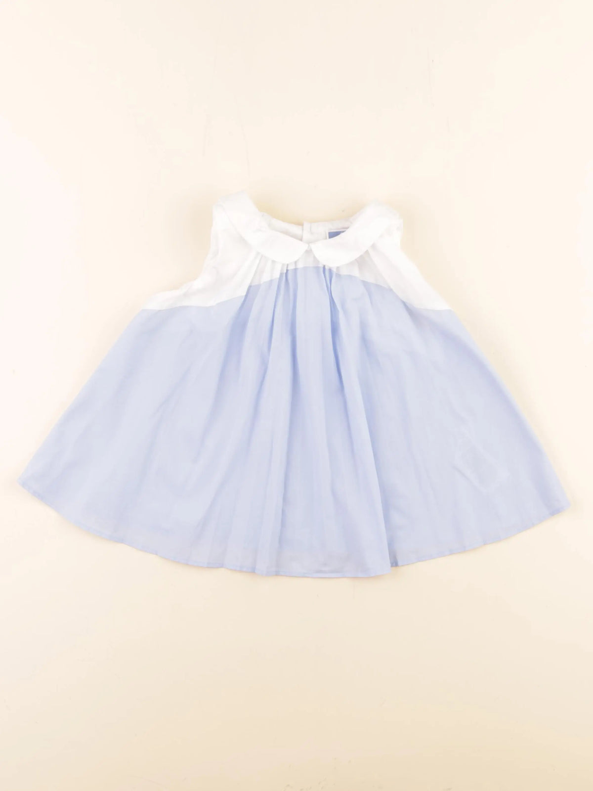 Jacadi - blouse blanc, bleu - 4 ans